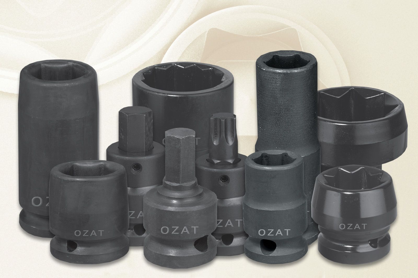 3/4" Square Drive Impact Sockets